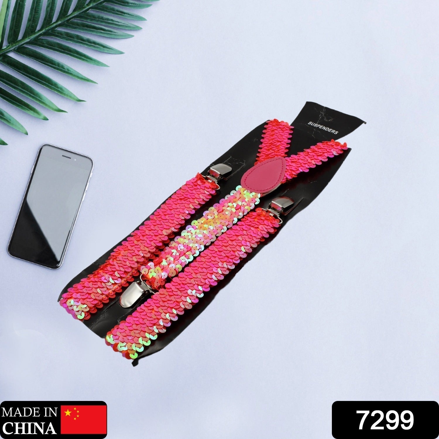 7299 Suspenders Clips Men, Women Adjustable Clip Suspenders for Adults - Party Suspenders, Adjustable Suspenders for Men, Women, and Teens Fashion Accessories 7299 Suspenders Clips Men, Women Adjustable Clip Suspenders for Adults - Party Suspenders, Adjustable Suspenders for Men, Women, and Teens Fashion Accessories